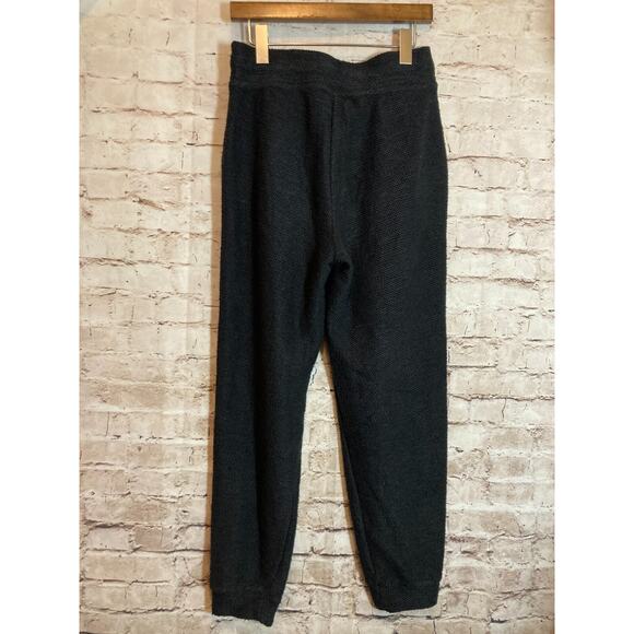 Offline by Aerie Jogger Pants Womens Small Black Popcorn Knit Lounge Wear Cotton - Picture 15 of 16